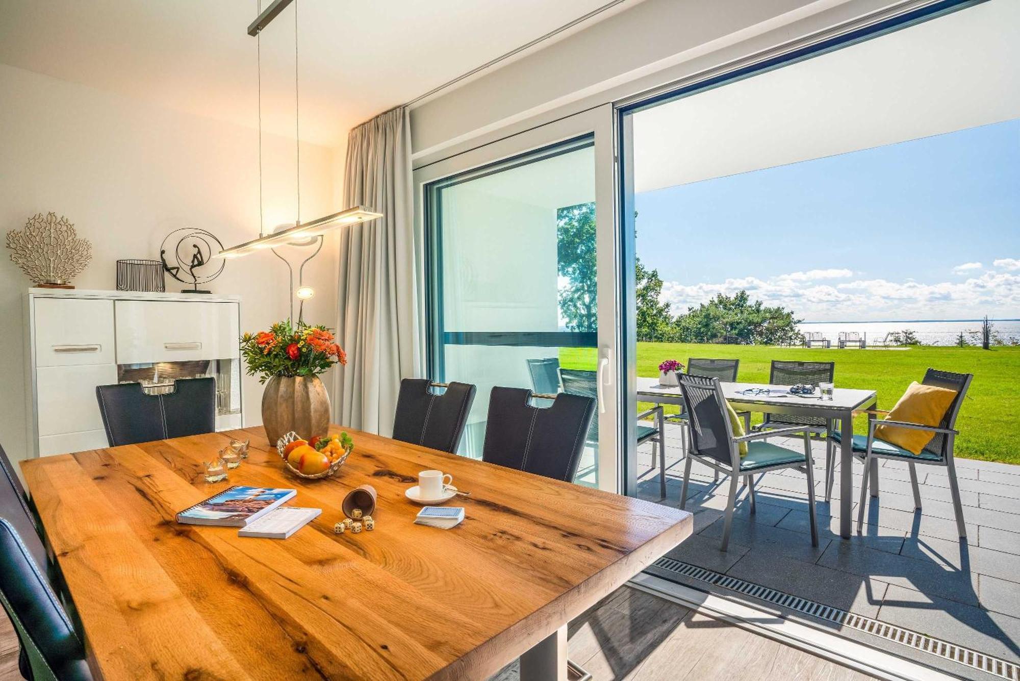 Terrassenwohnung "Kliffgarten" - Oase Am Haff Garz  Exterior foto